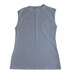 SKIMS Vintage Tank in Shade: Blue Chalk M